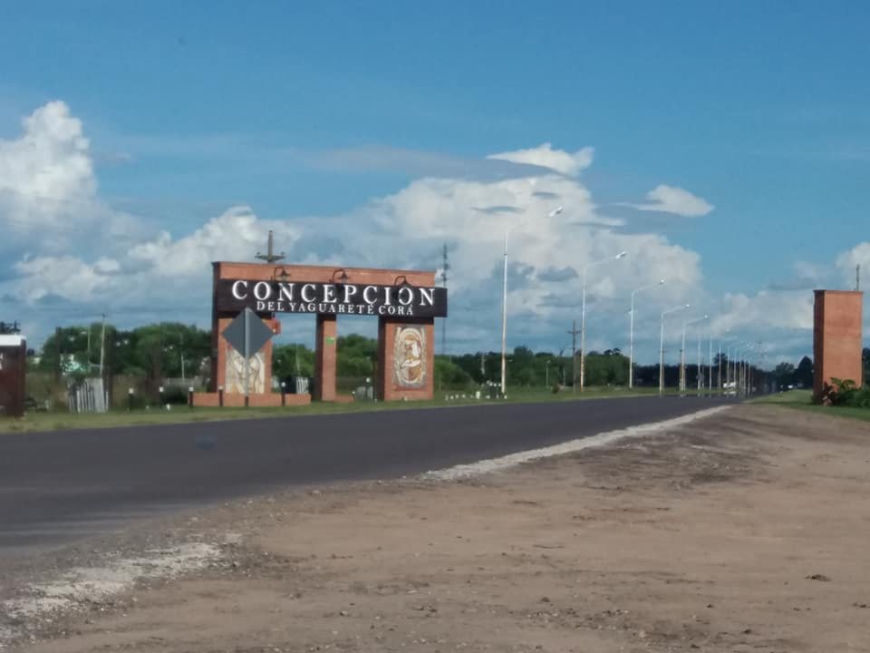 Portal de entrada a Concepción del Yaguareté Corá - Esteros del Iberá