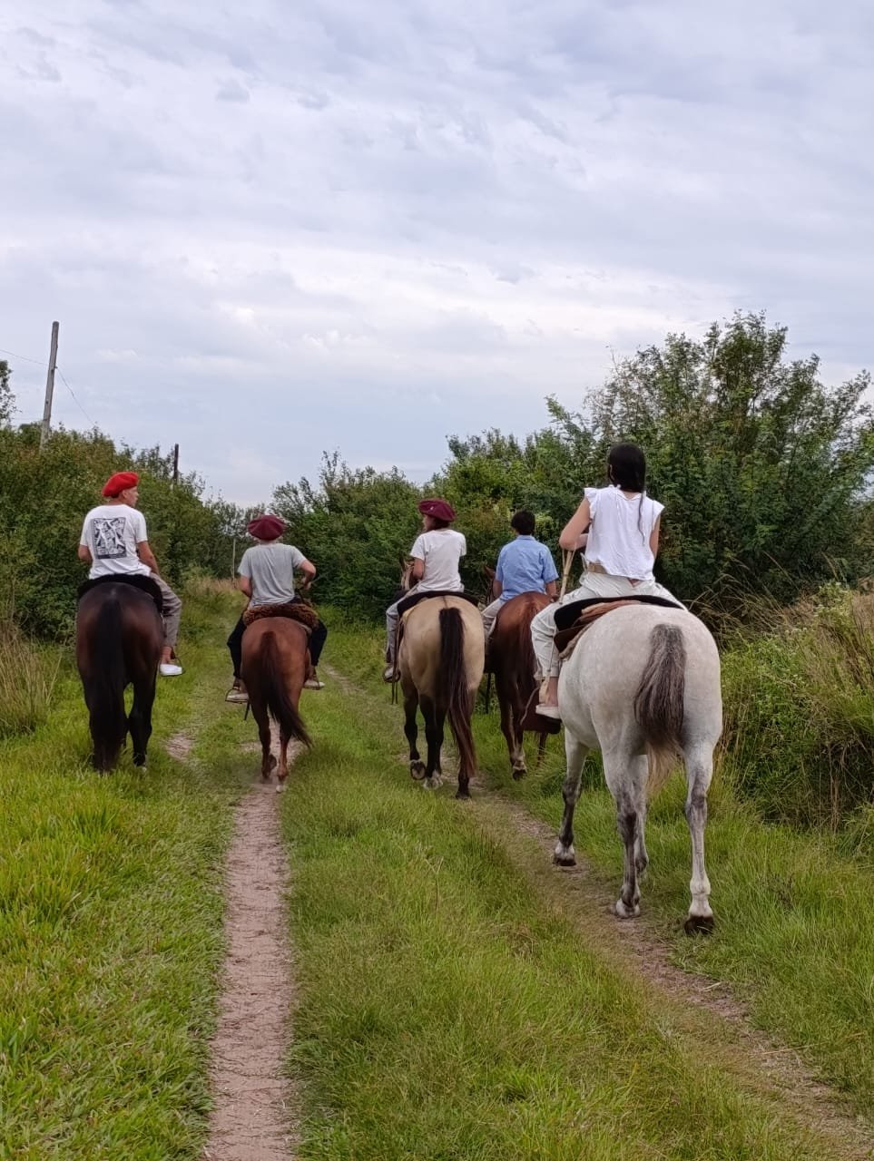 Cabalgata con guías