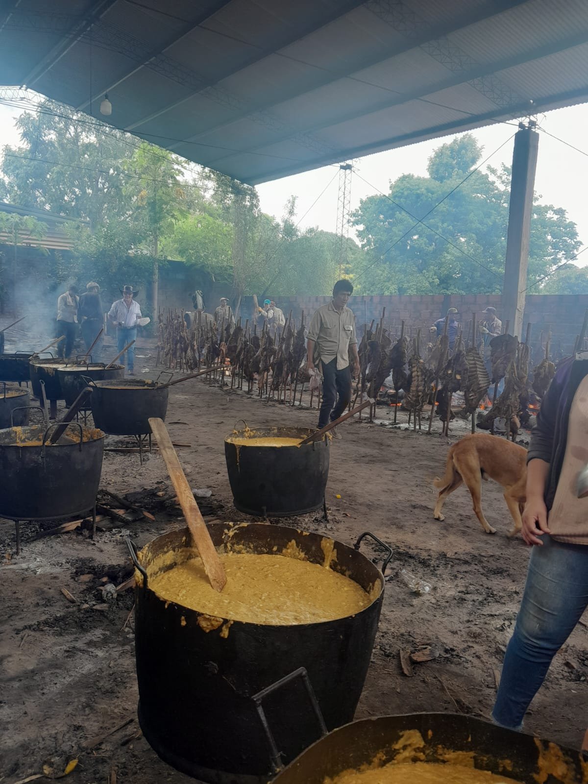 Mbaypú - Almuerzo comunitario fiestas patronales