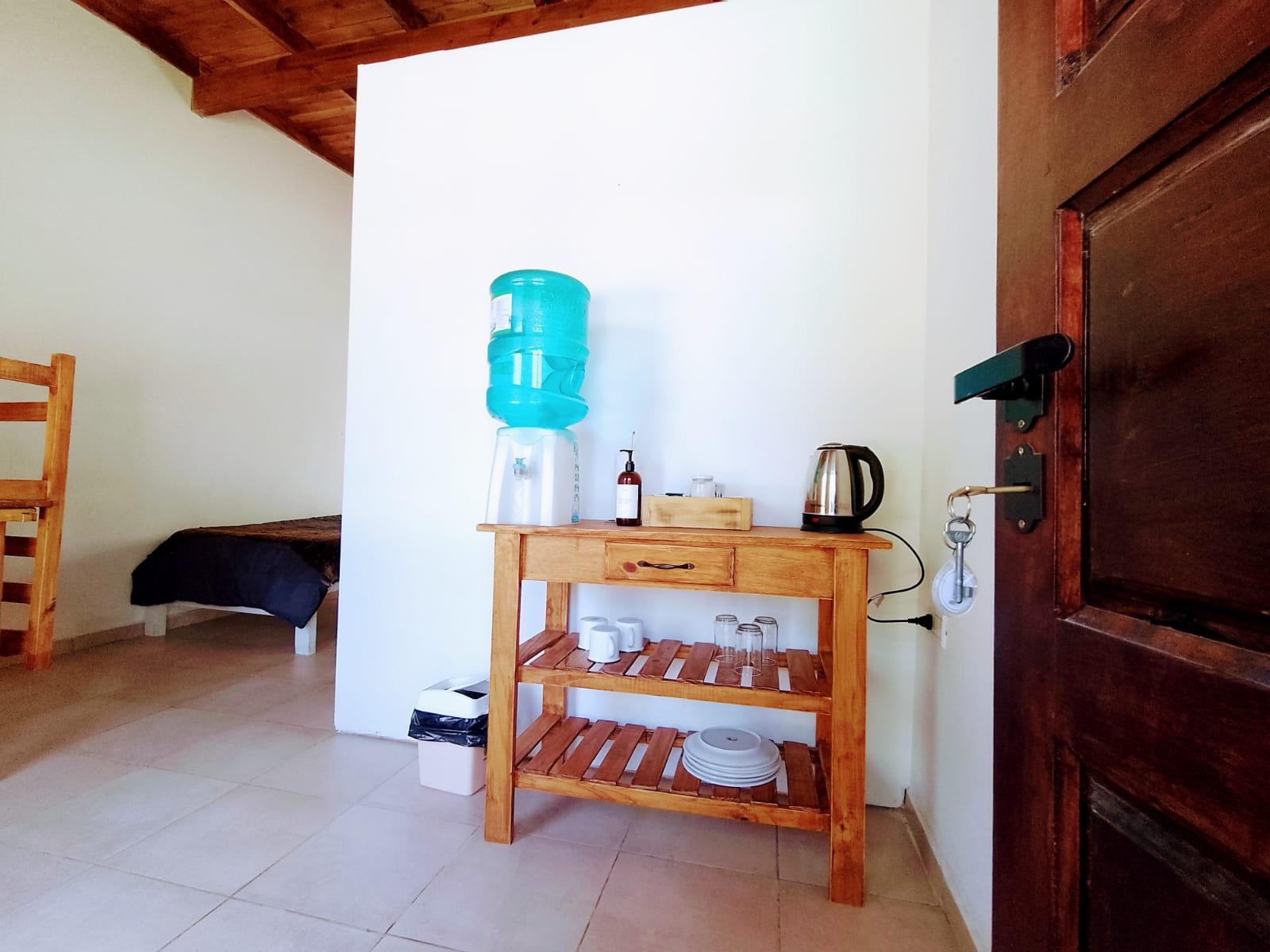 Habitación cómoda y luminosa